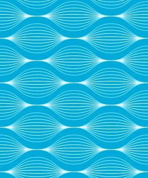 Seamless wave pattern Stockillustratie