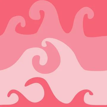 Seamless wave pattern Stock Illustration