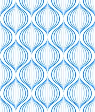 Seamless wave pattern Stock Illustration