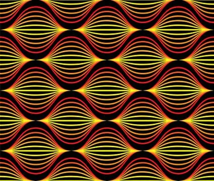 Seamless wave pattern イラスト素材