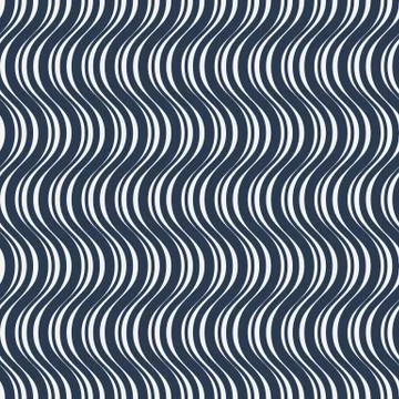 Seamless wave pattern Stock Illustration