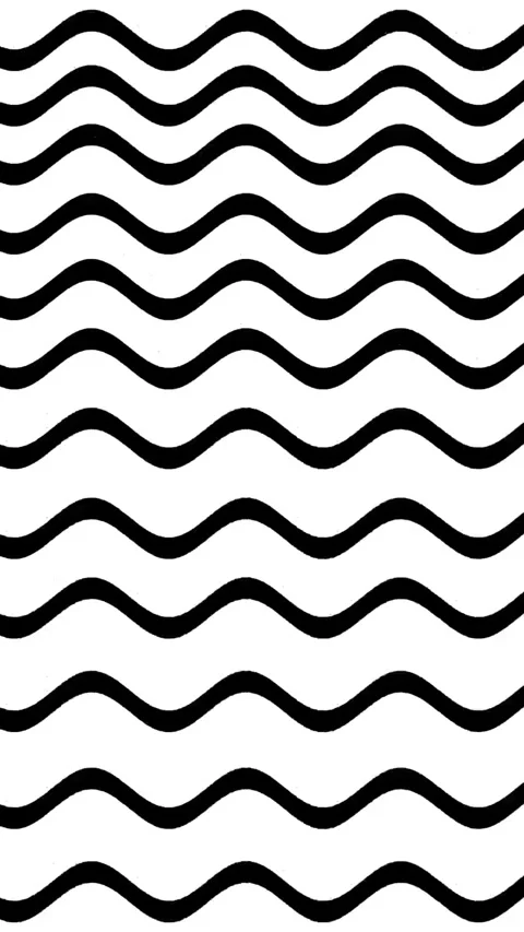 Seamless wave pattern simple animation vertical footage video clip Video stock 248166994