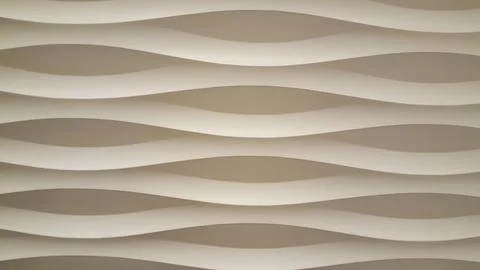 Seamless wave pattern white harmonious backdrop Stock Photos