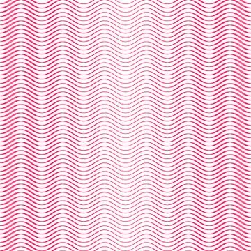 Seamless waves strips pattern Stock Illustration