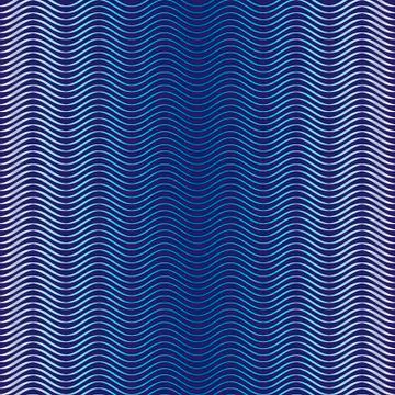Seamless waves strips pattern Illustrazione stock