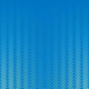 Seamless waves strips pattern Stock Illustration