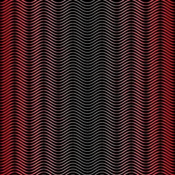Seamless waves strips pattern Stock Illustration