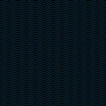 Seamless waves strips pattern Stock Illustration