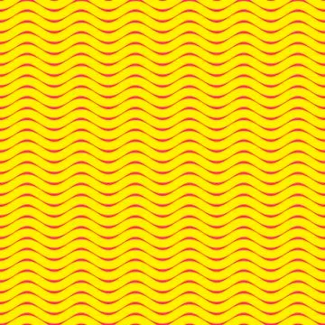 Seamless waves strips pattern Stock Illustration
