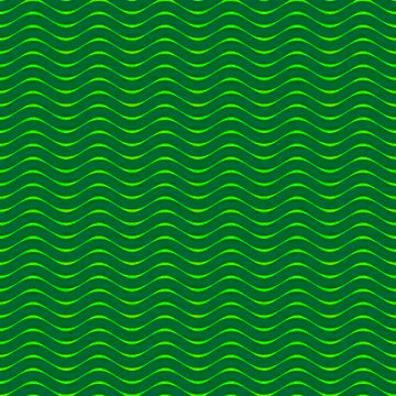 Seamless waves strips pattern Stock Illustration