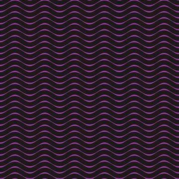 Seamless waves strips pattern Stock Illustration