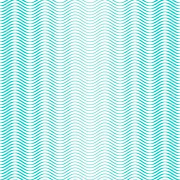 Seamless waves strips pattern Stock Illustration