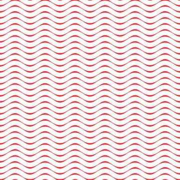 Seamless waves strips pattern Illustrazione stock