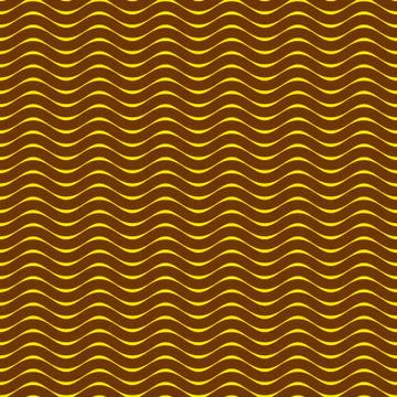 Seamless waves strips pattern Stock Illustration