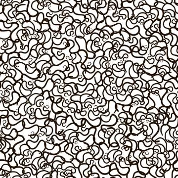 Seamless waves texture pattern, vector background Illustrazione stock