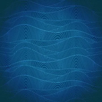 Seamless waves texture,wavy background. copy that square to the side and you' Illustrazione stock