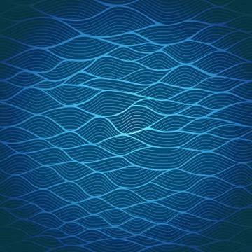 Seamless waves texture,wavy background. copy that square to the side and you' Stock Illustration