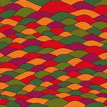 Seamless waves texture,wavy background.copy that square to the side and you'l Stock Illustration