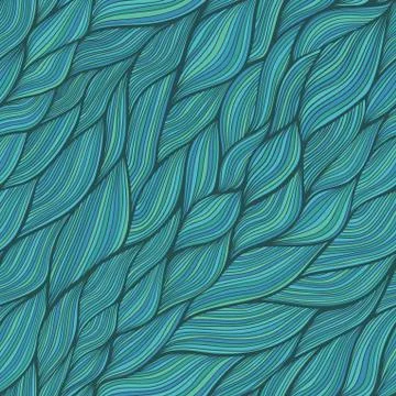 Seamless waves texture,wavy background.copy that square to the side and you'l Illustrazione stock