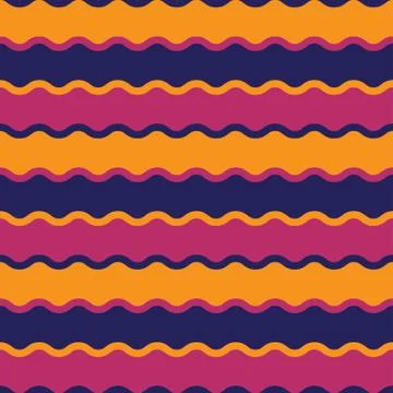 Seamless wavy background Stock-Illustration