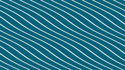 Seamless wavy line pattern on blue background. Perfect for backgrounds, wal.. Stock Footage 278151606