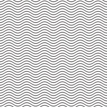 Seamless wavy line pattern Stock-Illustration