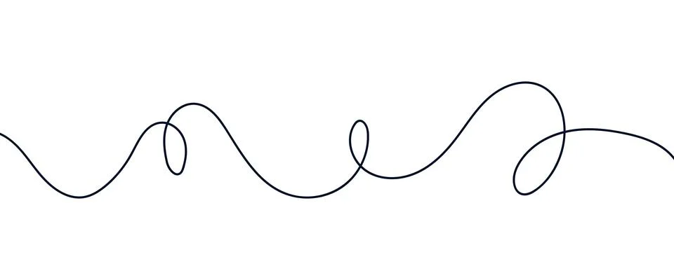 Seamless wavy line pattern with ripple strokes and abstract curves. Corrugated Stock Illustration