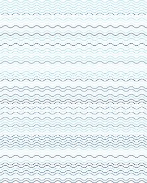 Seamless wavy lines Stock Illustration