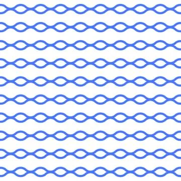 Seamless wavy lines pattern. Abstract background. Vector illustration. 스톡 일러스트