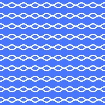 Seamless wavy lines pattern. Abstract background. Vector illustration. 스톡 일러스트