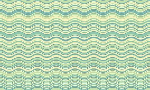 Seamless wavy pastel pattern.  Soft, calming design ideal for website backgro Illustrazione stock