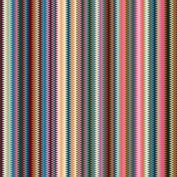 Seamless wavy stripes pattern with stripes of pastel colors. Vector repeating Stock Illustration