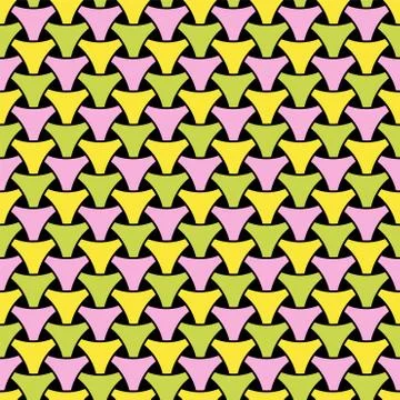 Seamless weaving triangle squama surface pattern Stock Illustration