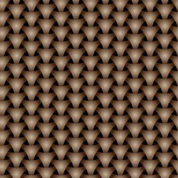 Seamless weaving triangle squama surface pattern Stock Illustration
