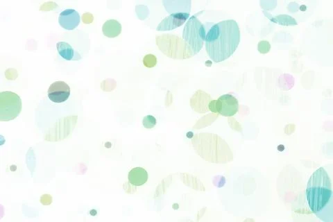 Seamless whimsical texture with colored circle pattern for background. Stock Photos
