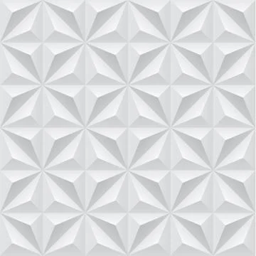 Seamless white 3d background. イラスト素材