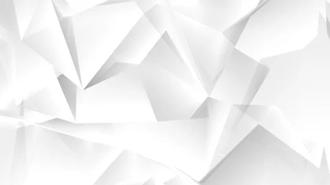 Seamless white abstract pattern. Geometric Triangles and Polygons Loop Stock Footage 140243912