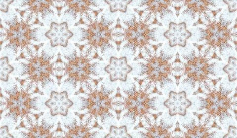 Seamless white and beige texture from the surface of fresh bread Stock Illustration