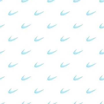 Seamless white background with light blue check mark pattern Stock Illustration
