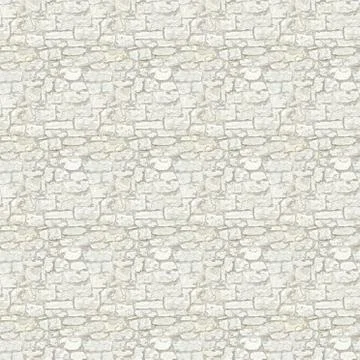Seamless White Brick Texture Stock Illustration