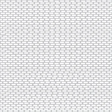 Seamless white brick wall pattern for background. Interior white grunge brick 스톡 일러스트