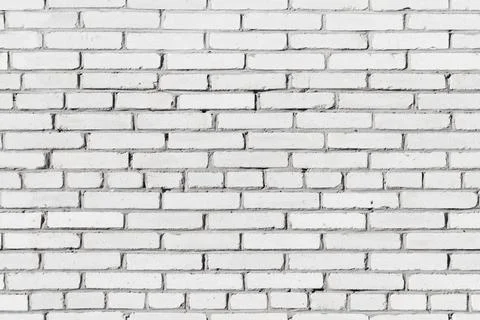 Seamless white brick wall texture perfect for design projects or backgrounds 스톡 사진