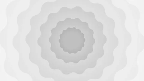 Seamless White Grey Abstract Background Animation with Glowing Ripple Lines Video stock 310615627