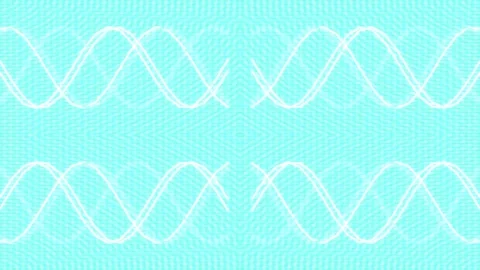 Seamless white infinity symbol pattern on pastel pink background Stock Footage 339499555