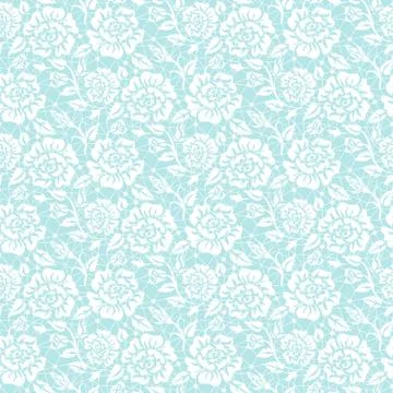 Seamless white lace Stock Illustration