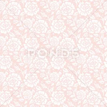 Seamless white lace Stock Illustration
