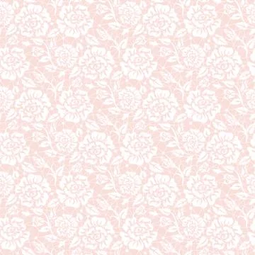 Seamless white lace Stock Illustration