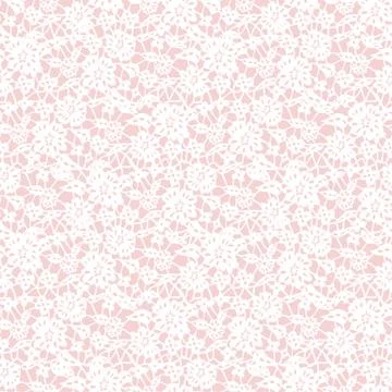 Seamless white lace Stock Illustration
