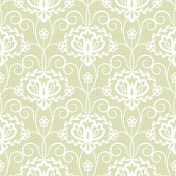 Seamless white lace Stock Illustration