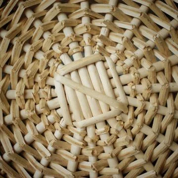 Seamless wicker texture Stock Photos